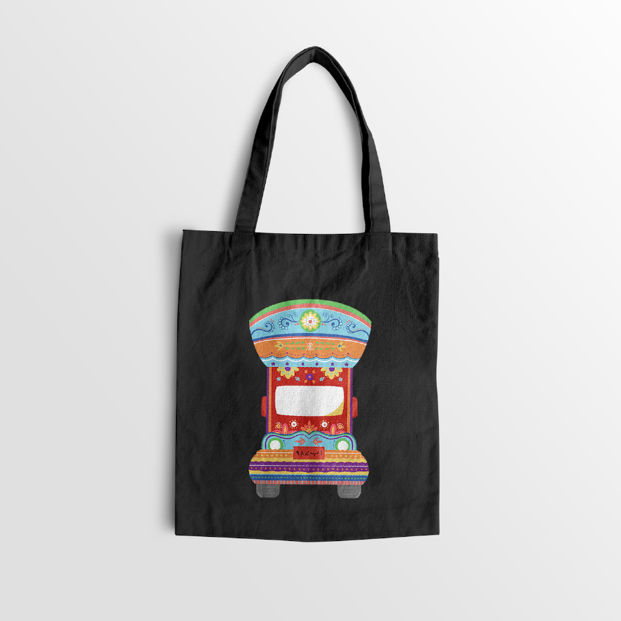 Pakistani Truck Art Eco Tote Bag