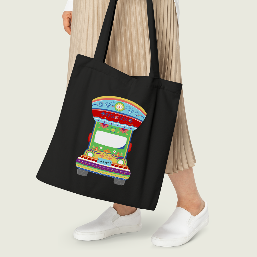 Pakistani Truck Art Eco Tote Bag