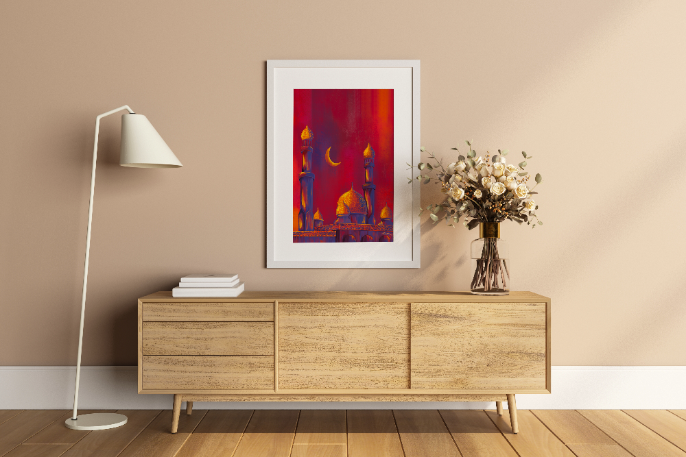 Mosque Islamic Art Print