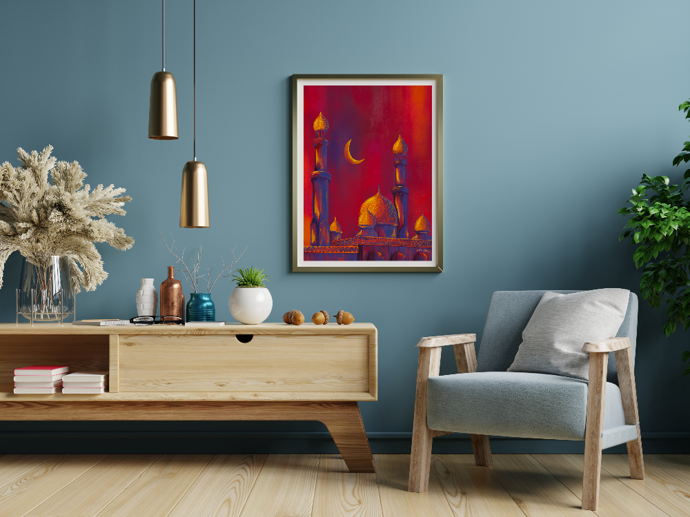 Mosque Islamic Art Print