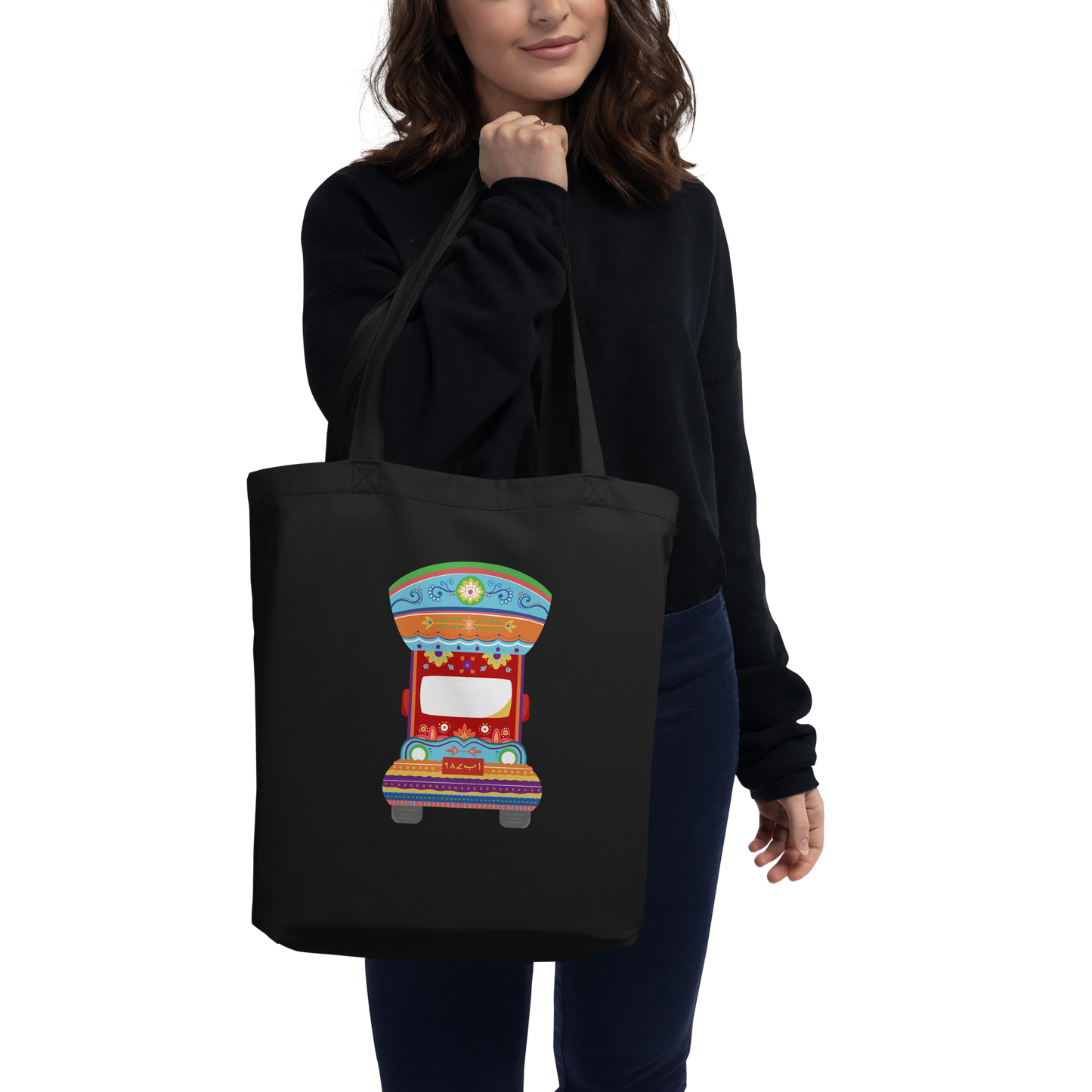Pakistani Truck Art Eco Tote Bag
