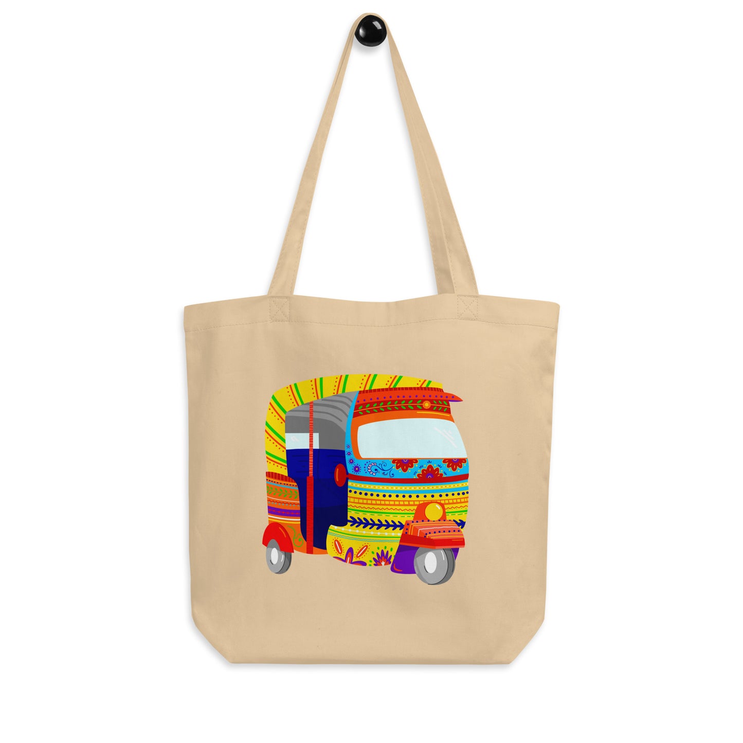 Indian Rickshaw Eco Tote Bag