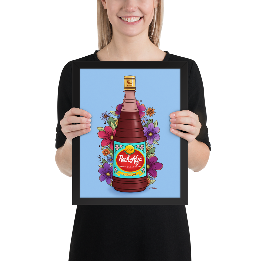 Rooh Afza Art Desi Pakistani Wall Art