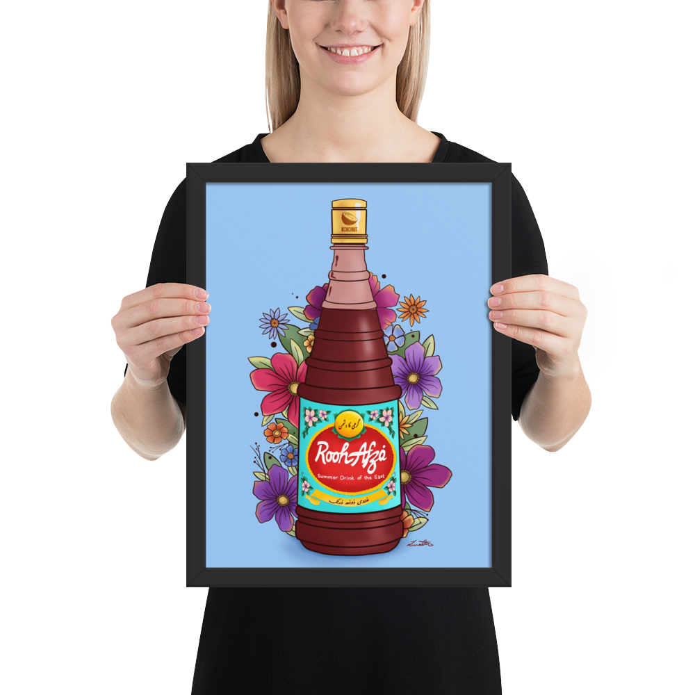 Rooh Afza Art Desi Pakistani Wall Art