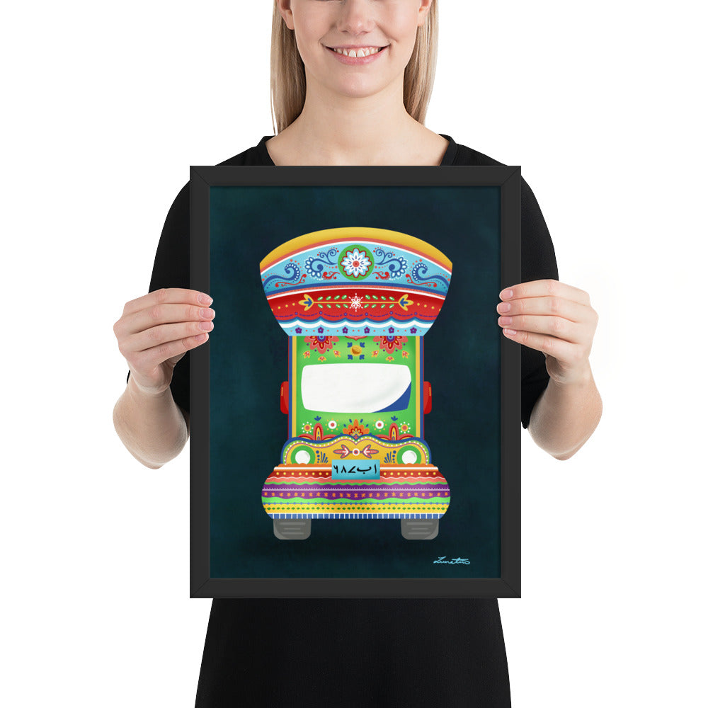 Pakistani Truck Art Desi Print