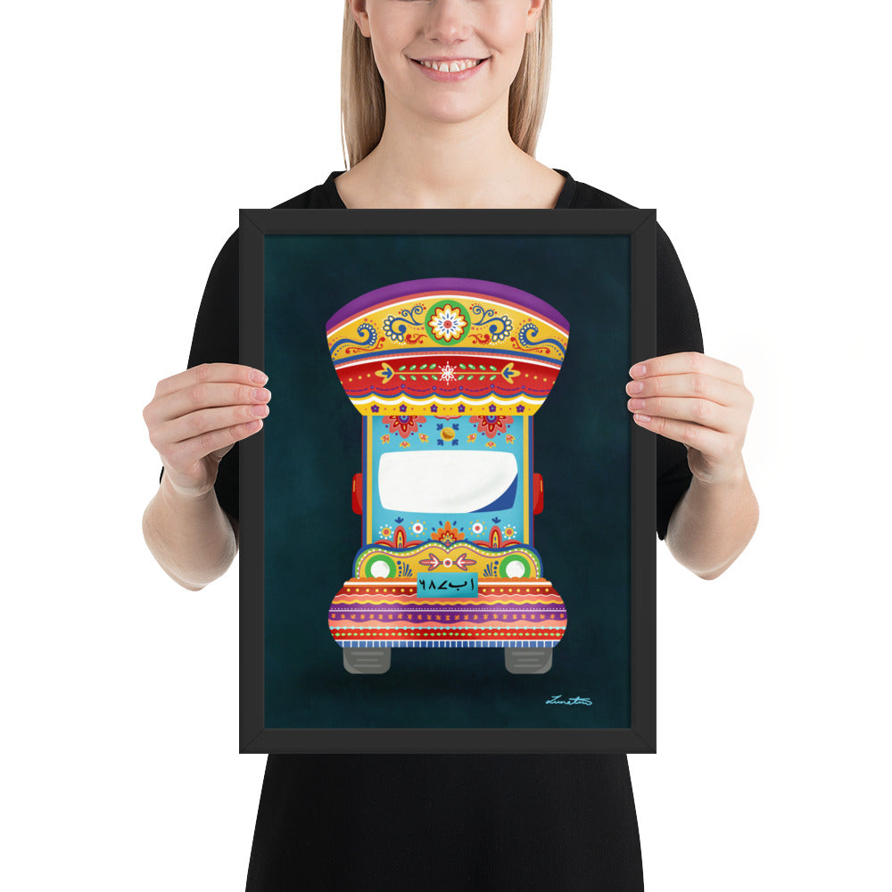 Pakistani Truck Art Desi Print