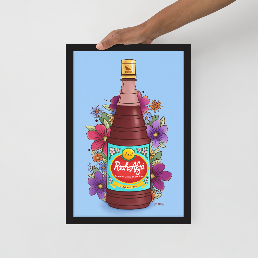 Rooh Afza Art Desi Pakistani Wall Art