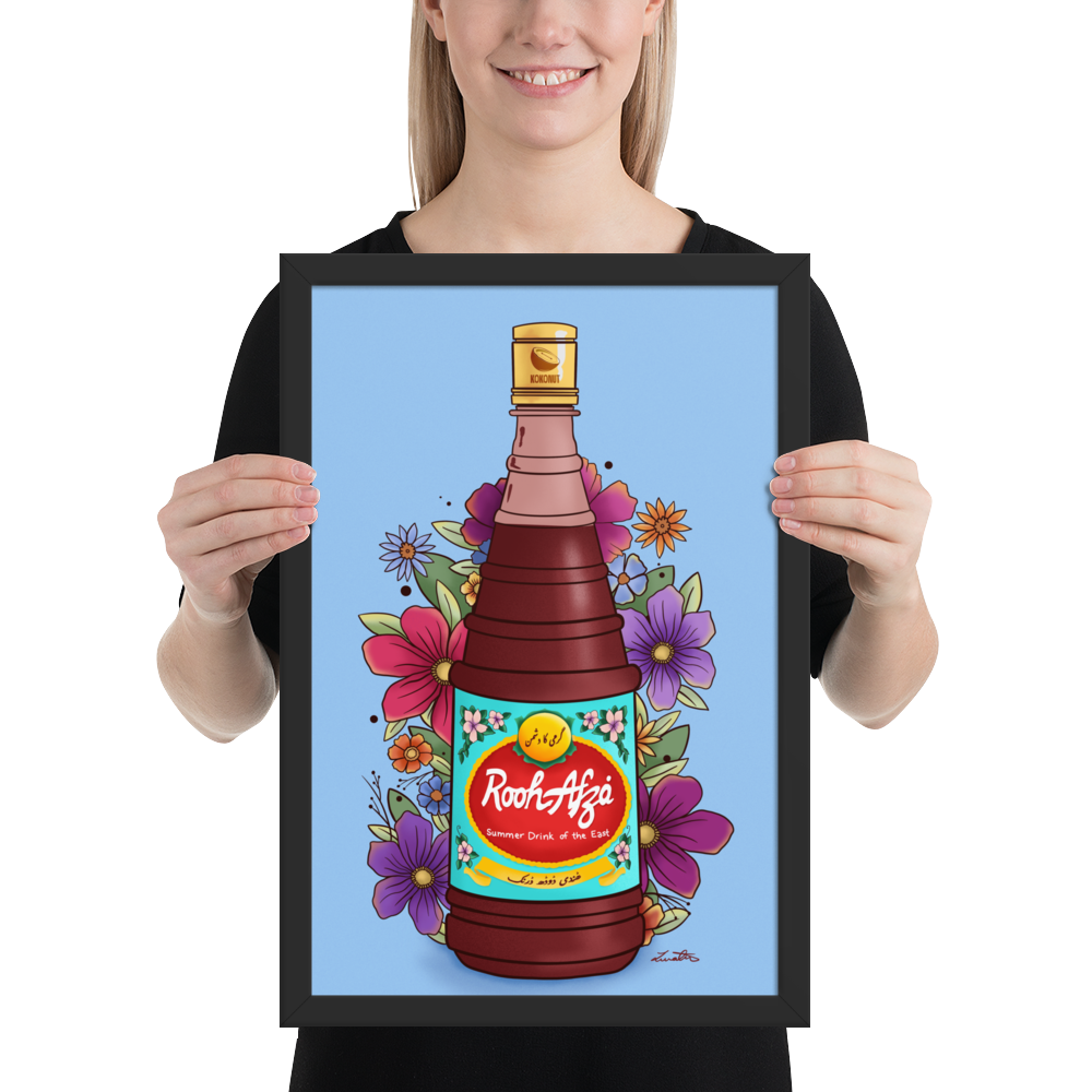 Rooh Afza Art Desi Pakistani Wall Art