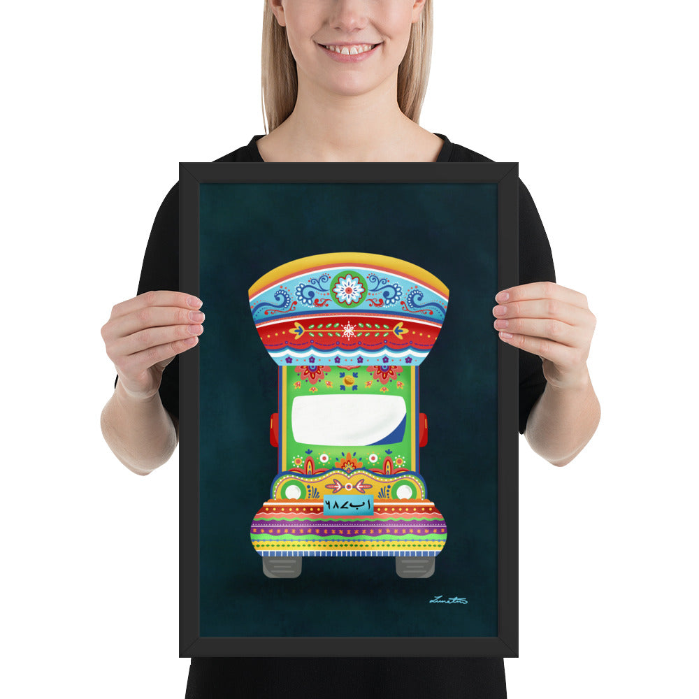 Pakistani Truck Art Desi Print