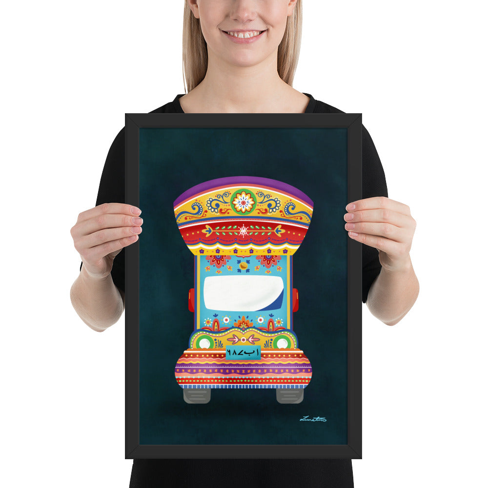 Pakistani Truck Art Desi Print