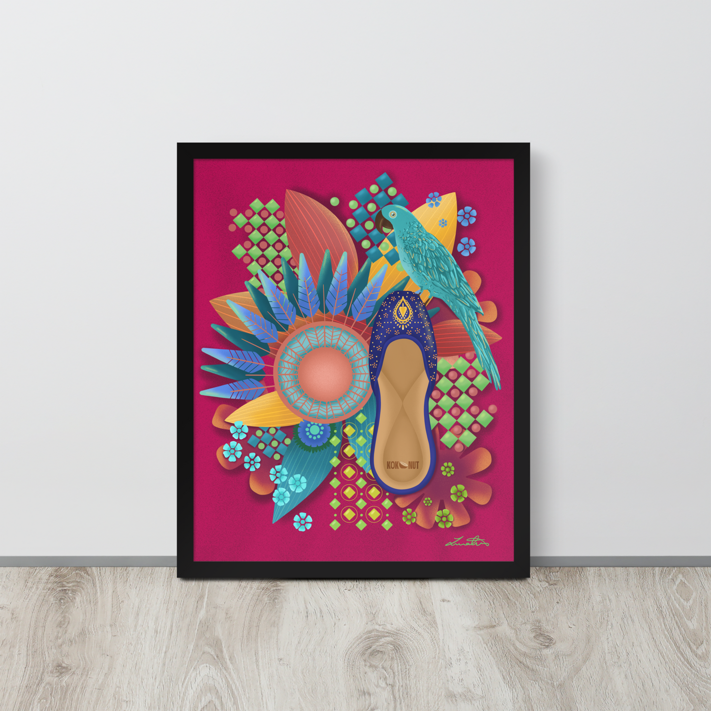 Khusa Pakistani Art Desi Print