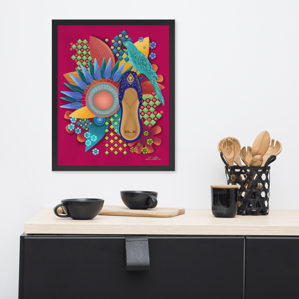 Khusa Pakistani Art Desi Print