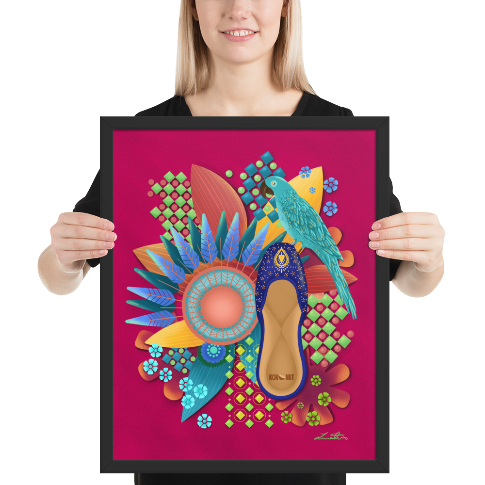 Khusa Pakistani Art Desi Print