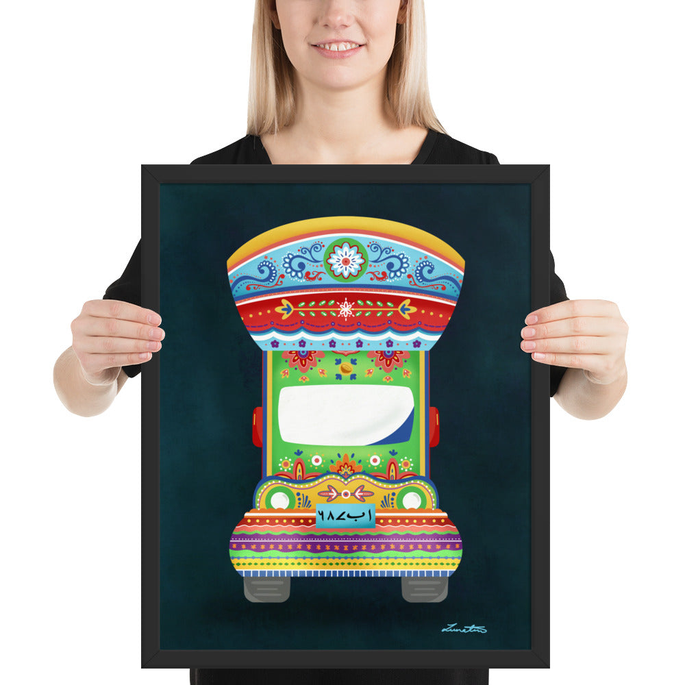 Pakistani Truck Art Desi Print