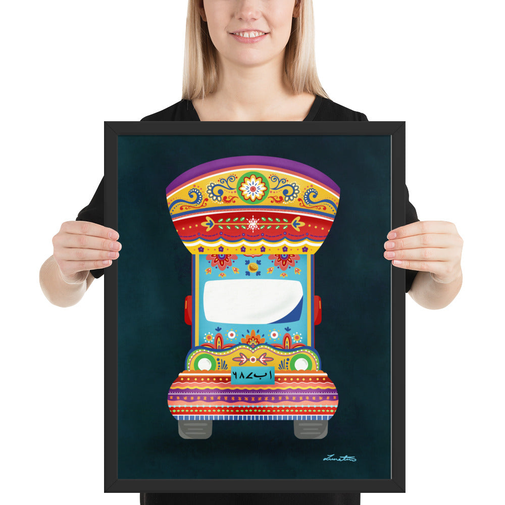 Pakistani Truck Art Desi Print
