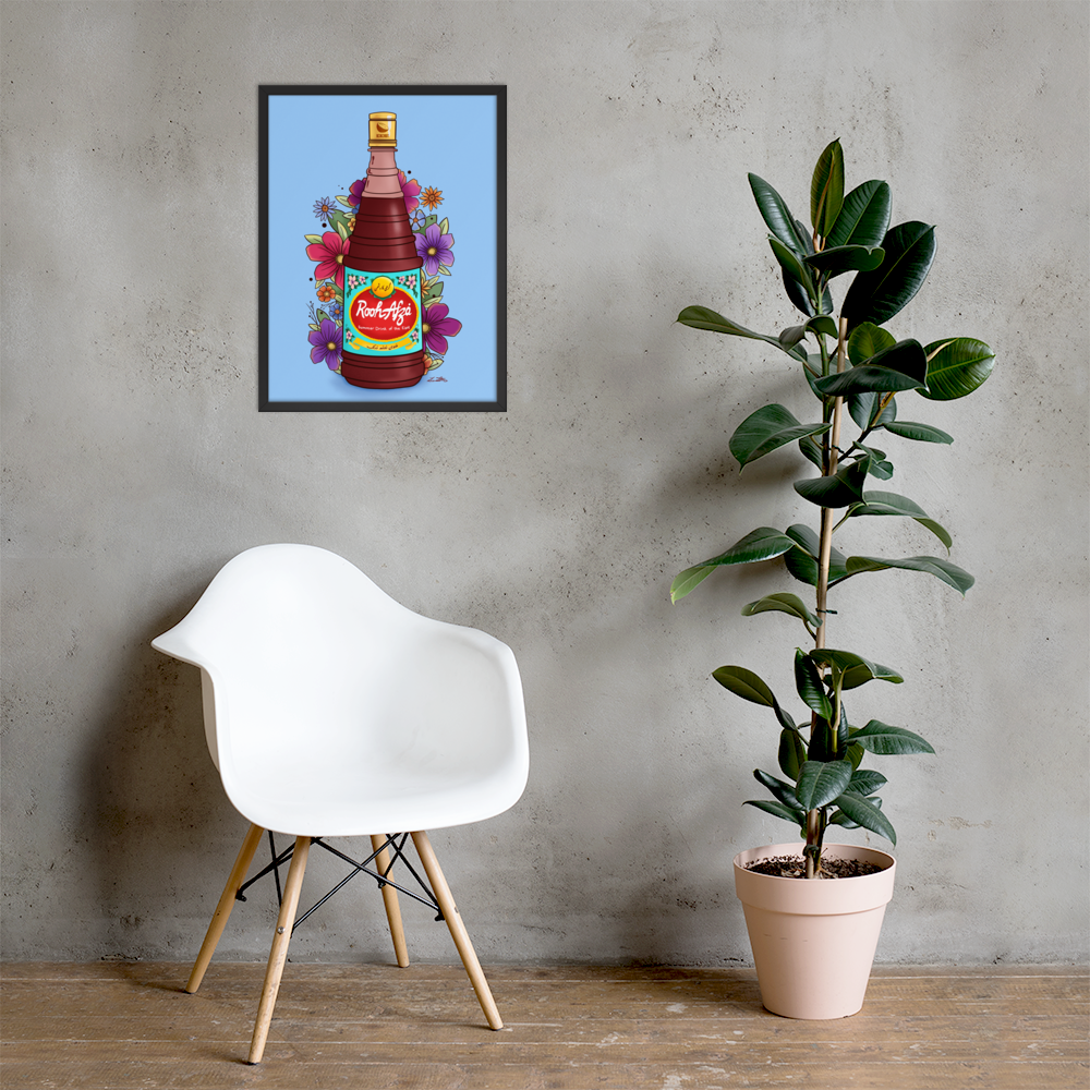 Rooh Afza Art Desi Pakistani Wall Art