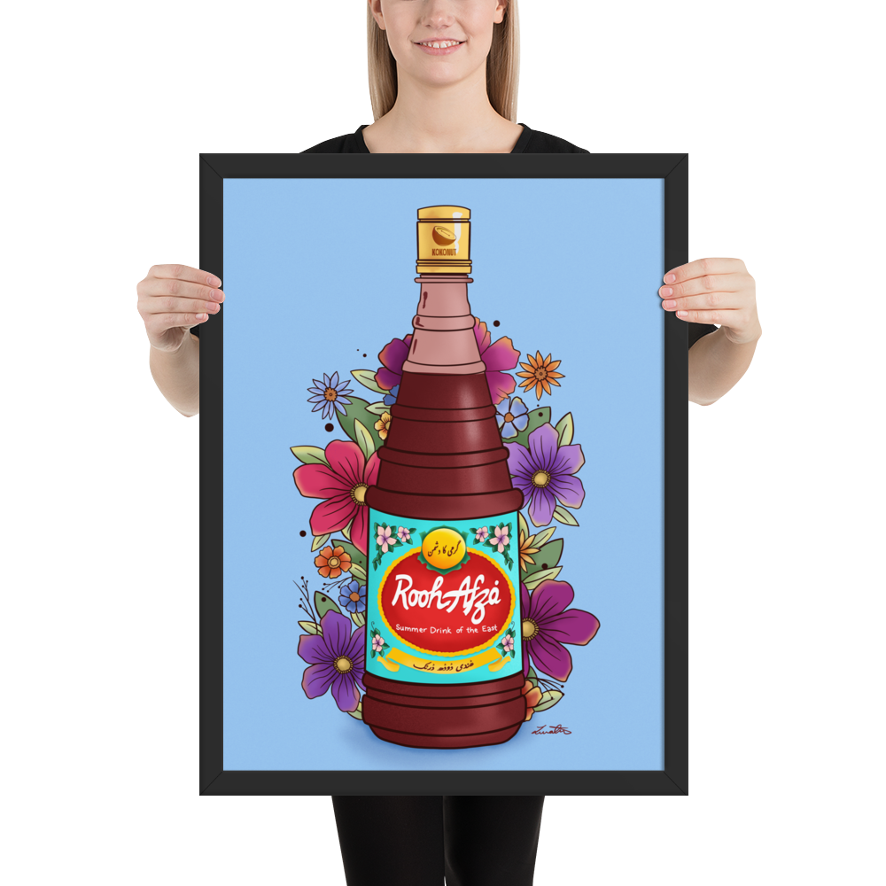 Rooh Afza Art Desi Pakistani Wall Art