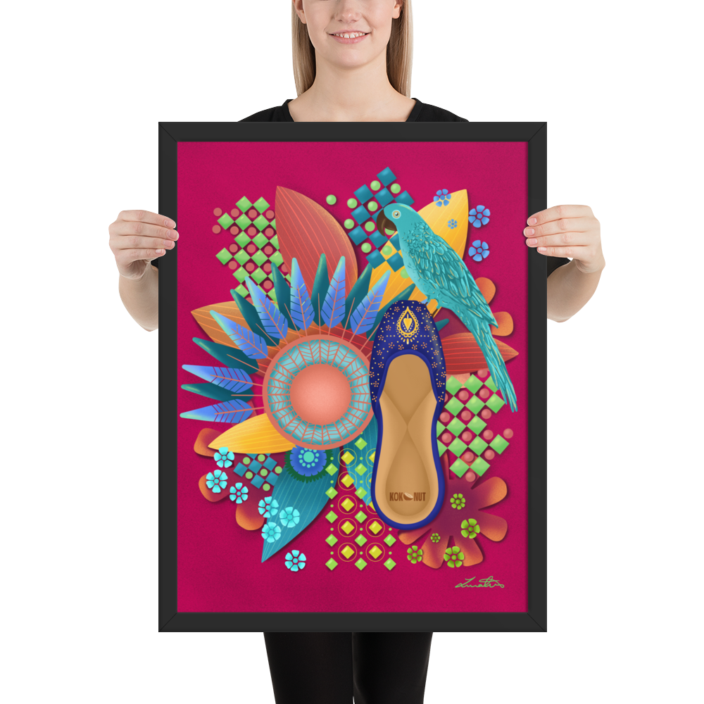 Khusa Pakistani Art Desi Print