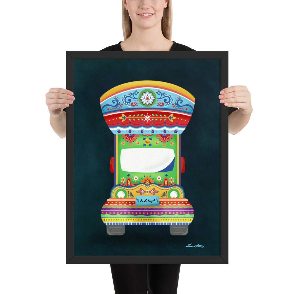 Pakistani Truck Art Desi Print