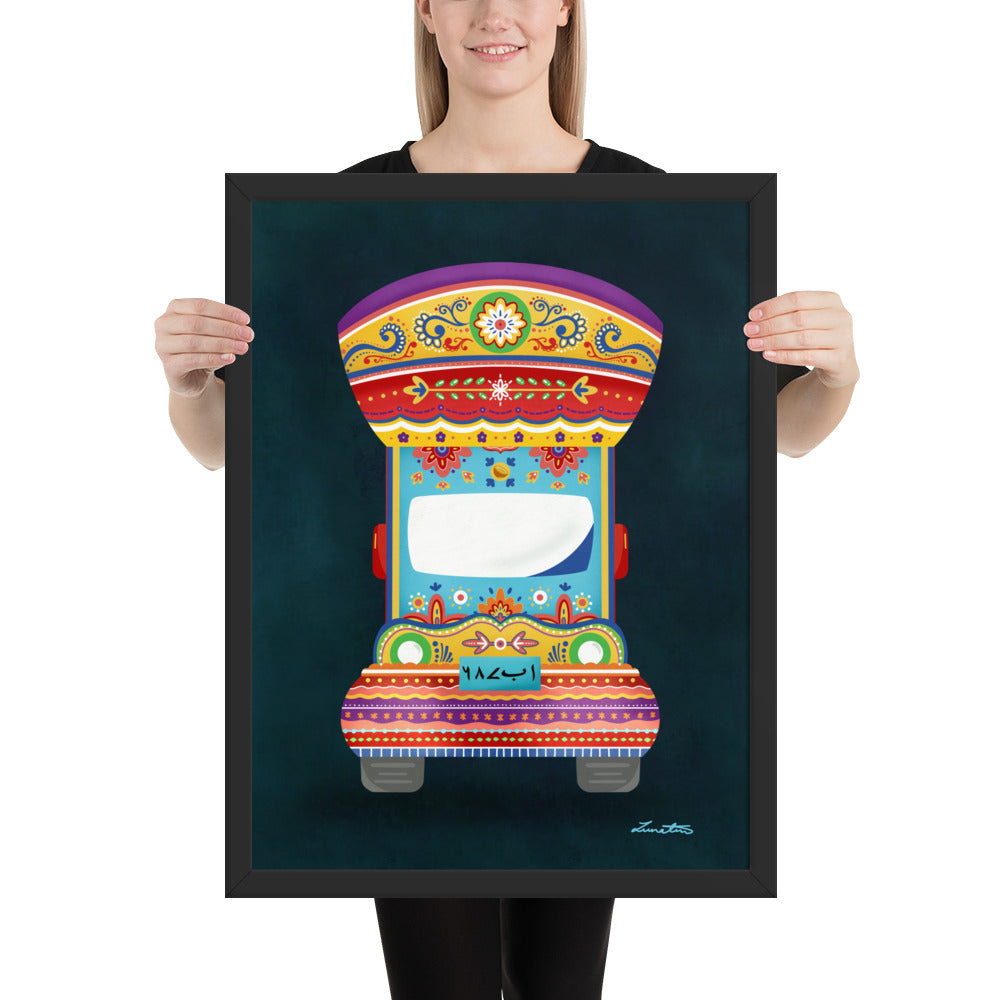 Pakistani Truck Art Desi Print