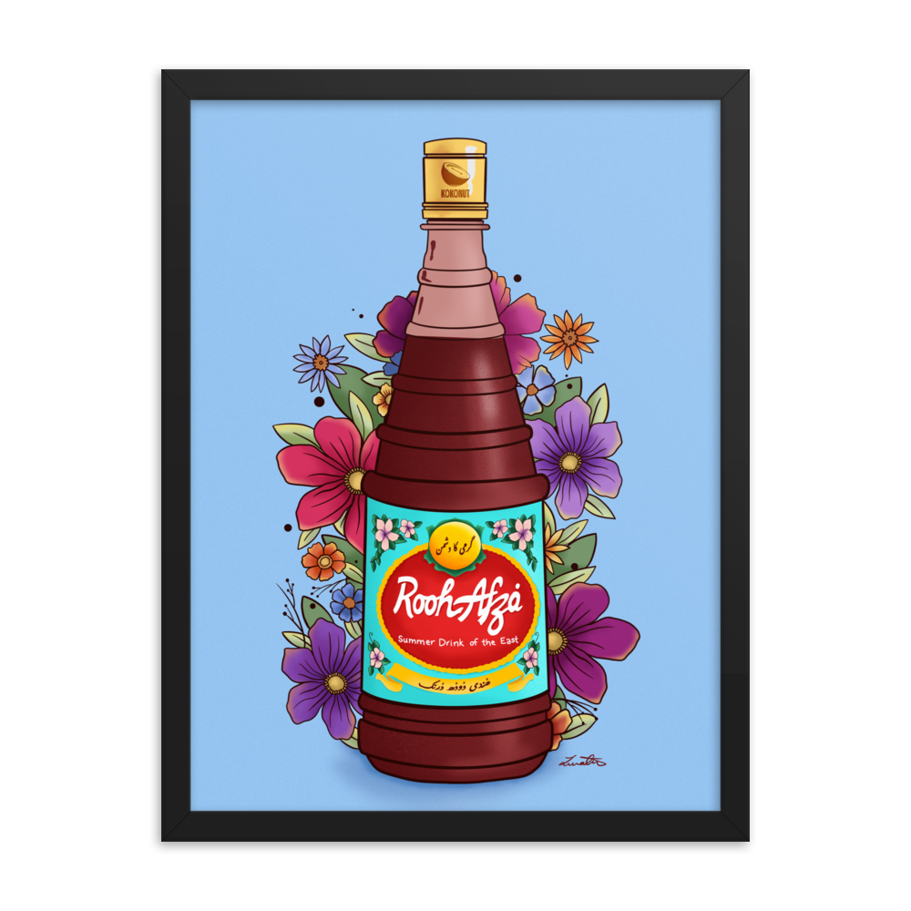 Rooh Afza Art Desi Pakistani Wall Art