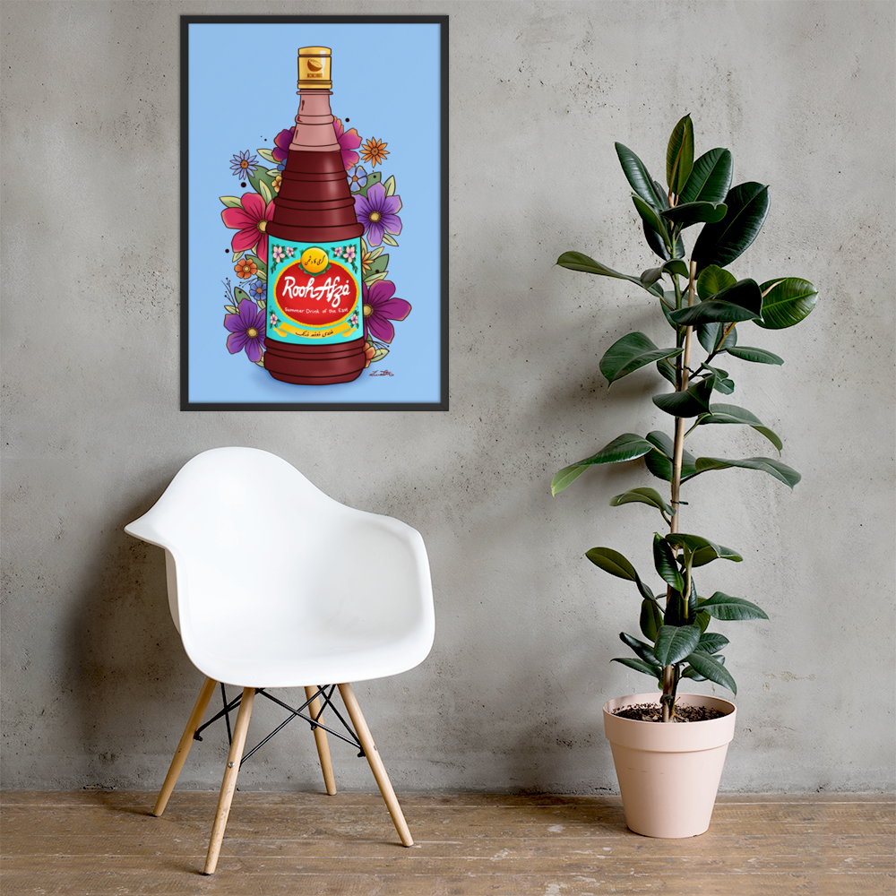 Rooh Afza Art Desi Pakistani Wall Art