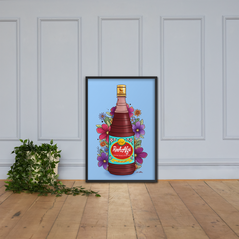 Rooh Afza Art Desi Pakistani Wall Art