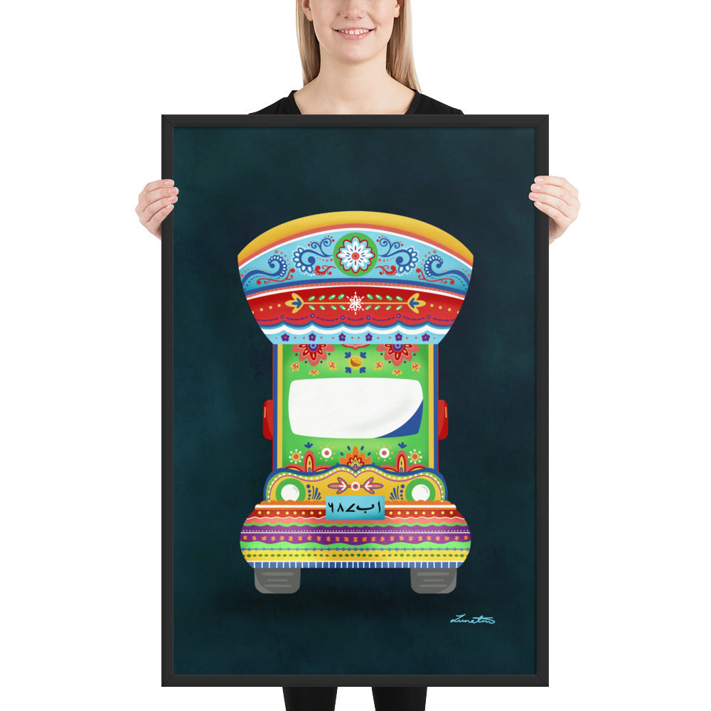 Pakistani Truck Art Desi Print