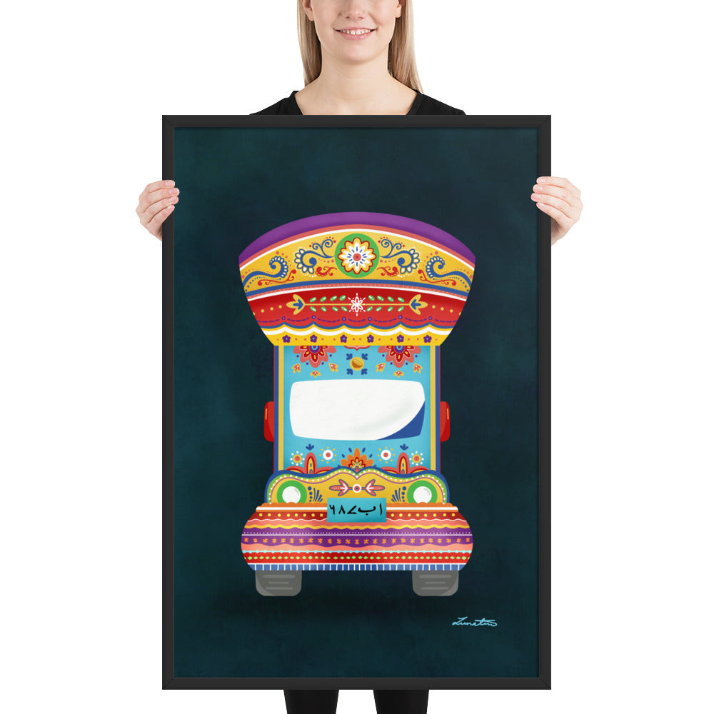 Pakistani Truck Art Desi Print