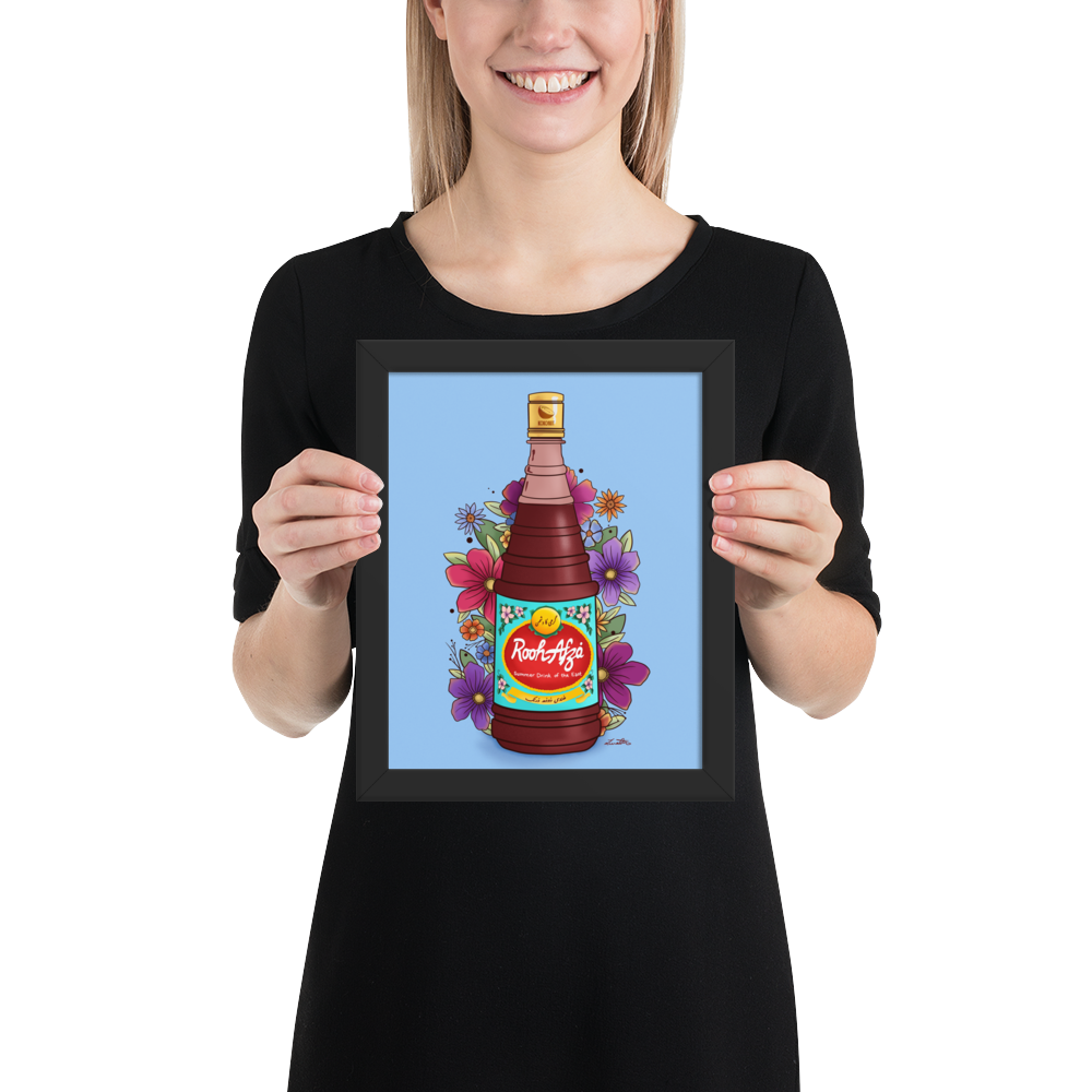 Rooh Afza Art Desi Pakistani Wall Art