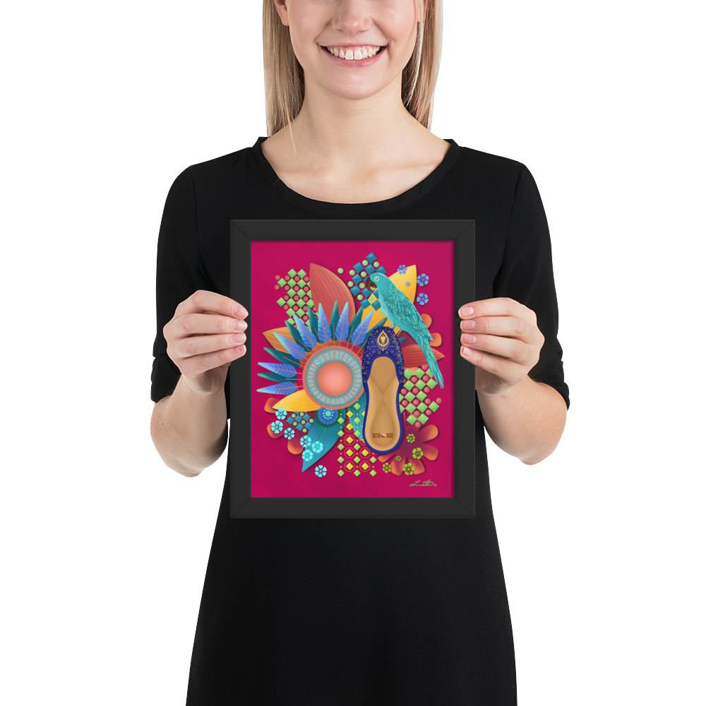 Khusa Pakistani Art Desi Print