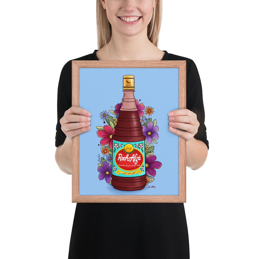 Rooh Afza Art Desi Pakistani Wall Art