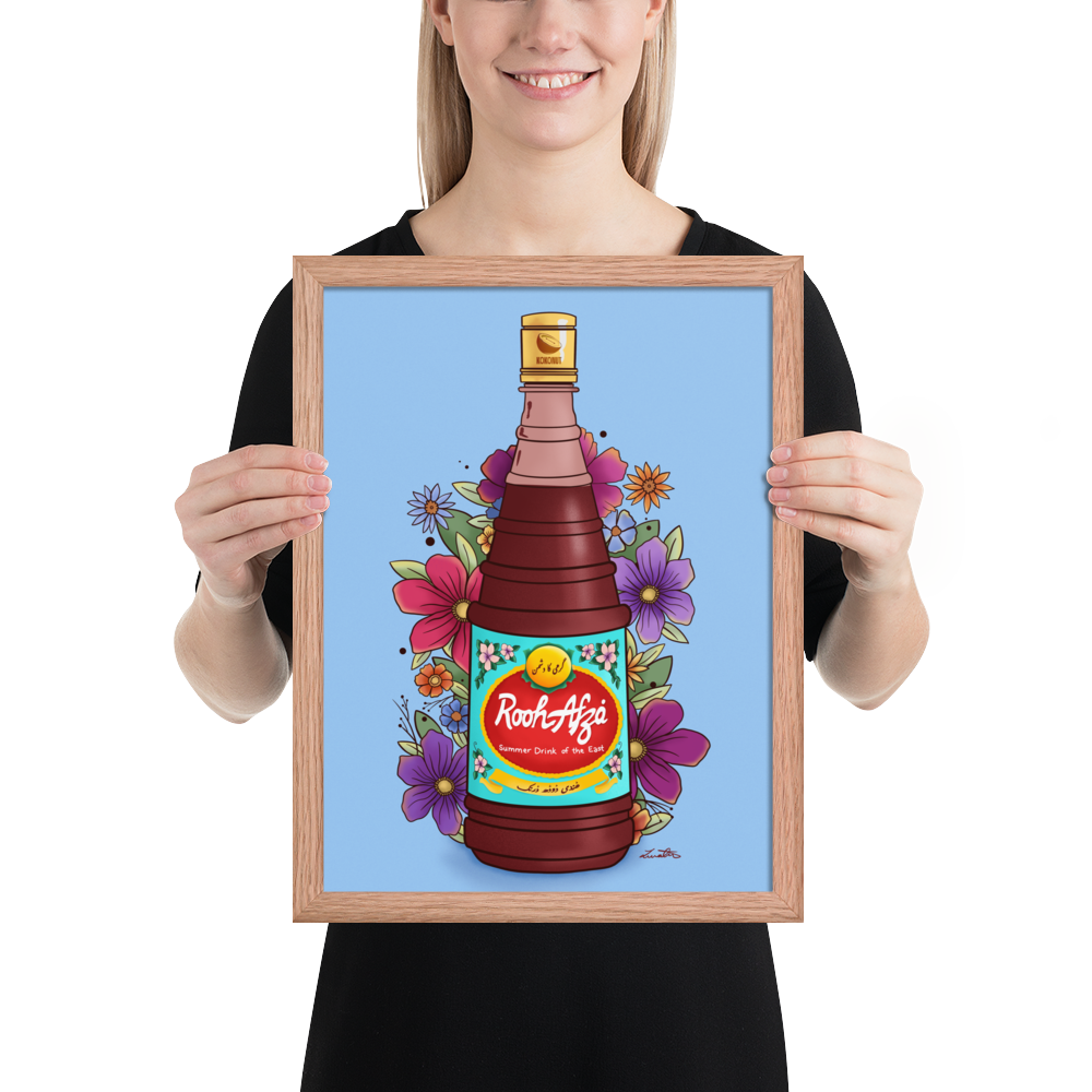 Rooh Afza Art Desi Pakistani Wall Art