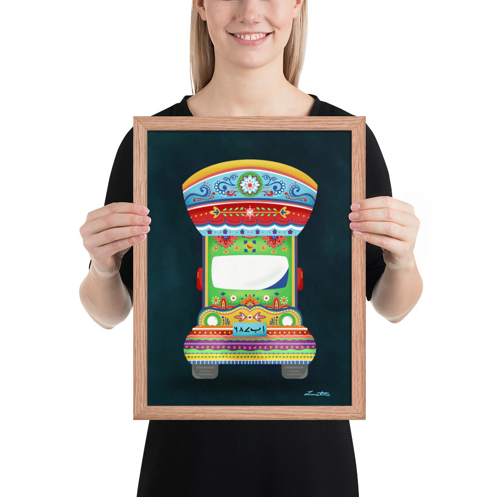 Pakistani Truck Art Desi Print