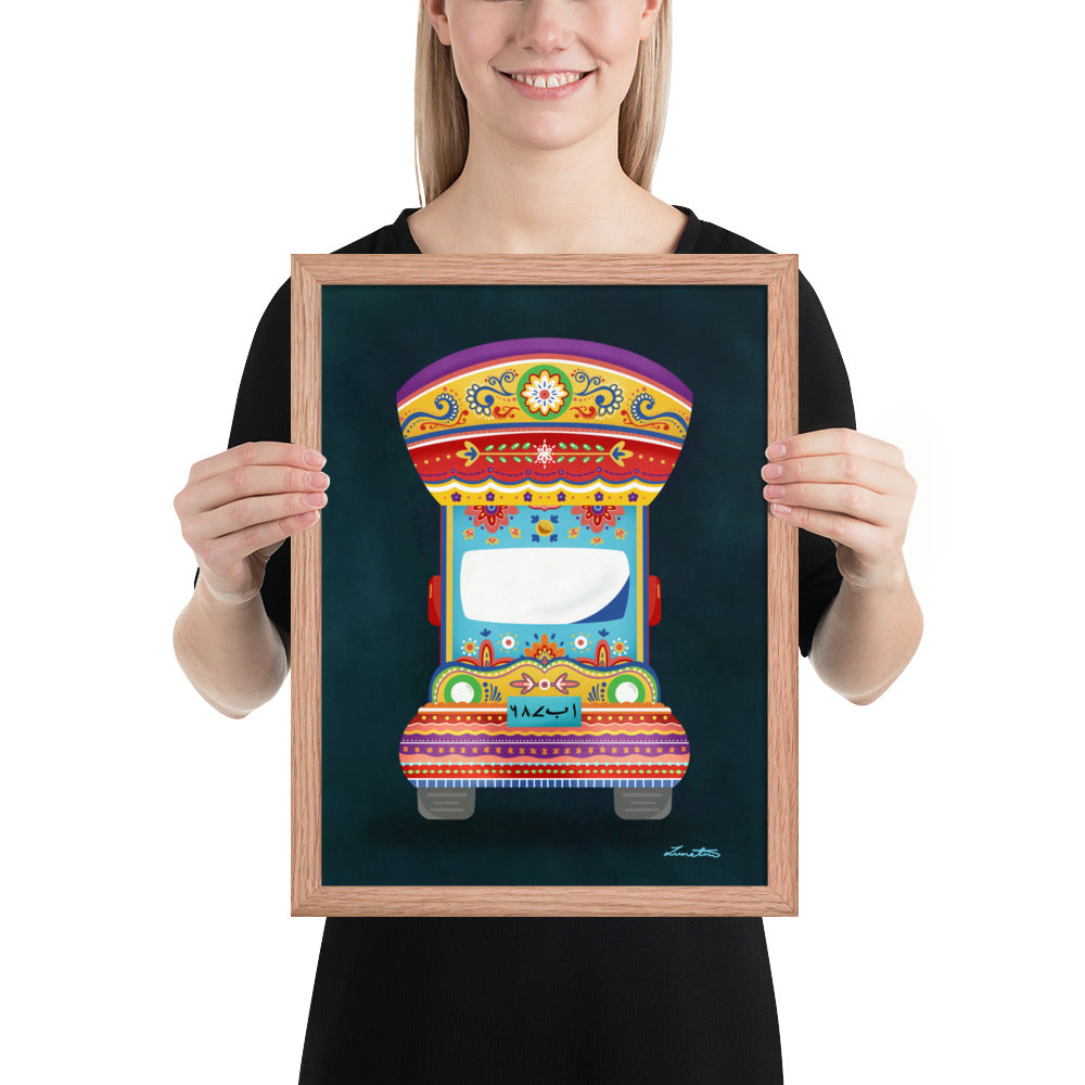Pakistani Truck Art Desi Print
