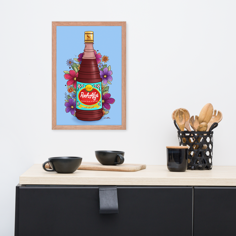 Rooh Afza Art Desi Pakistani Wall Art