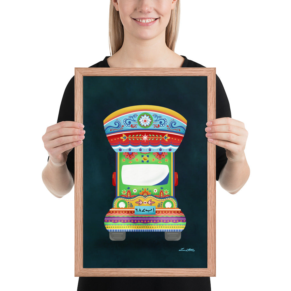 Pakistani Truck Art Desi Print