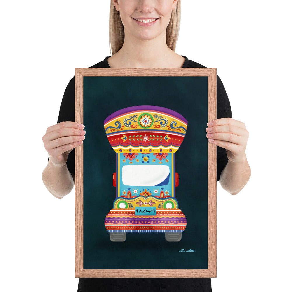 Pakistani Truck Art Desi Print