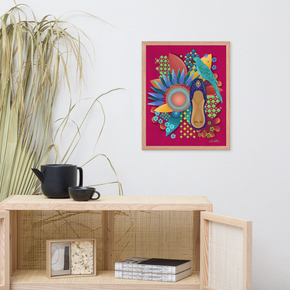 Khusa Pakistani Art Desi Print