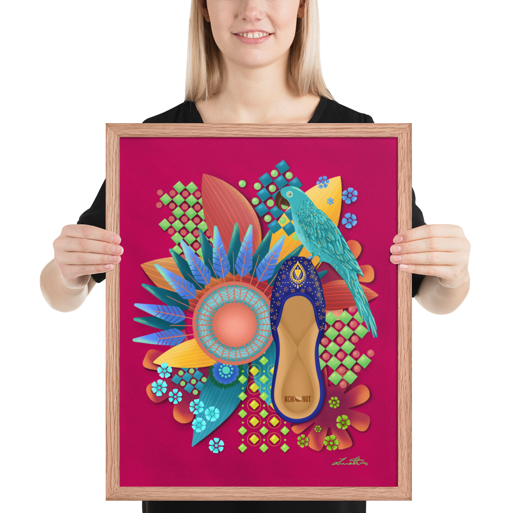 Khusa Pakistani Art Desi Print