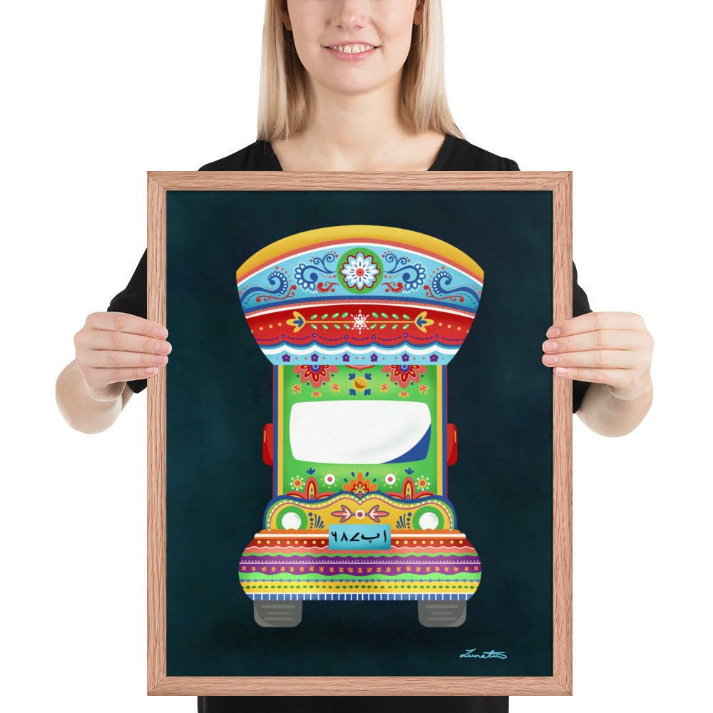 Pakistani Truck Art Desi Print