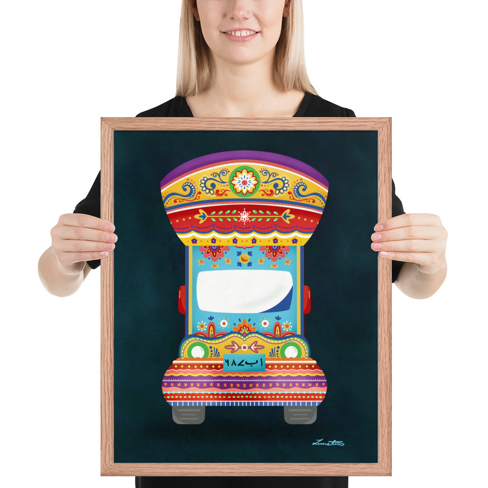 Pakistani Truck Art Desi Print