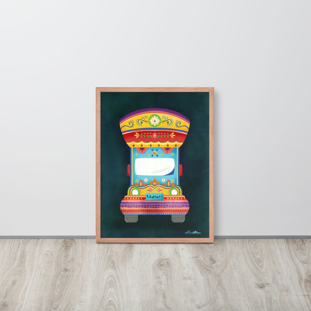 Pakistani Truck Art Desi Print
