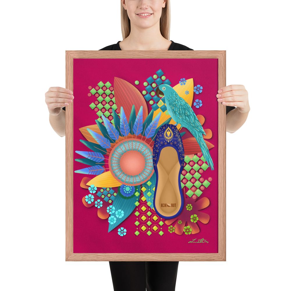 Khusa Pakistani Art Desi Print
