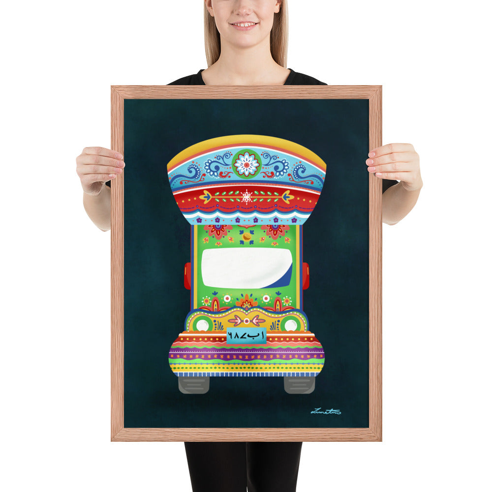 Pakistani Truck Art Desi Print