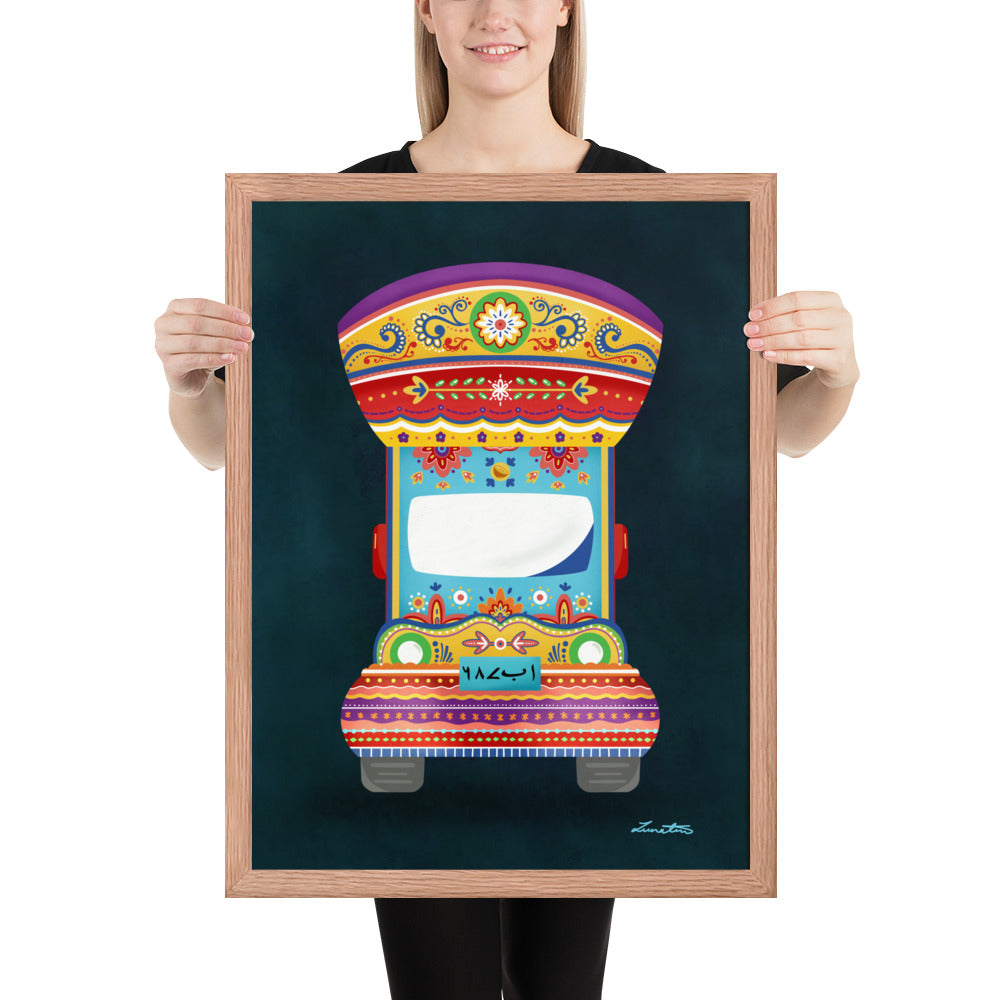 Pakistani Truck Art Desi Print