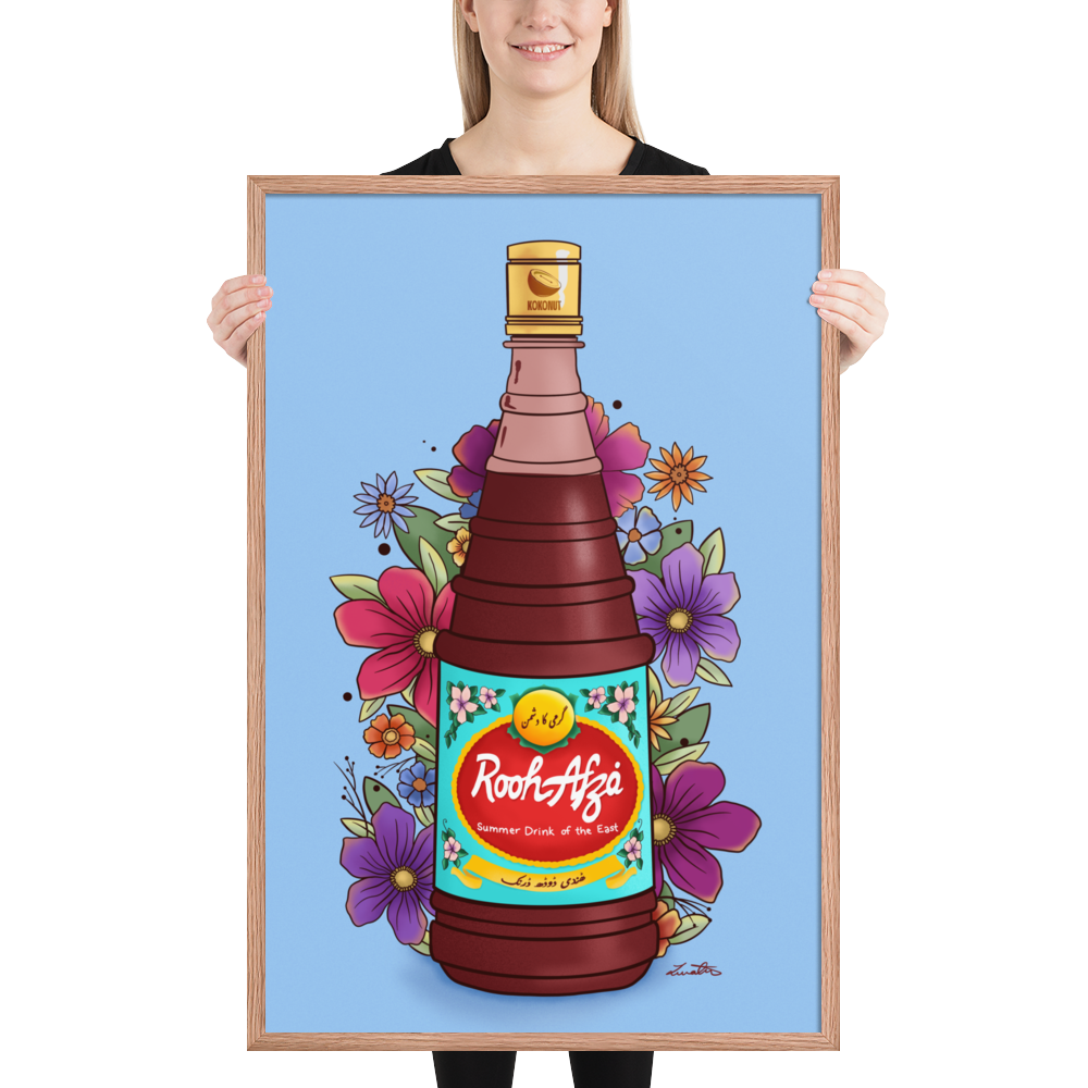 Rooh Afza Art Desi Pakistani Wall Art