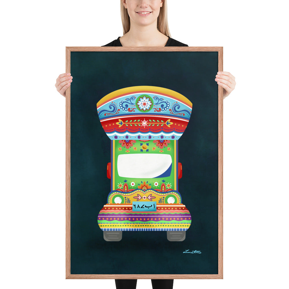 Pakistani Truck Art Desi Print