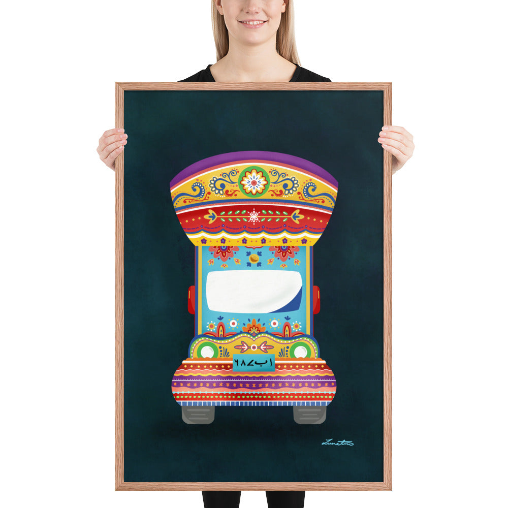 Pakistani Truck Art Desi Print