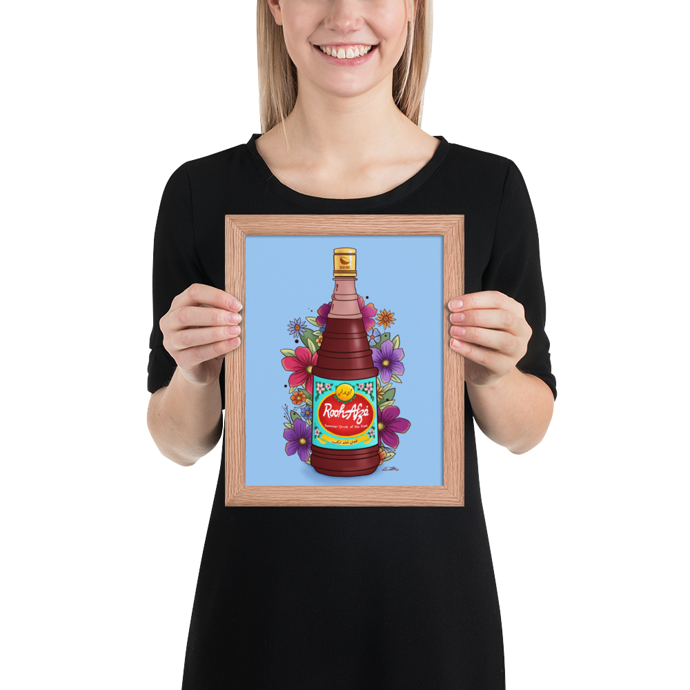Rooh Afza Art Desi Pakistani Wall Art